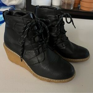 Dirty Laundry wedge ankle boots comfy